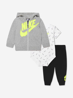 Nike Baby Boys JDI Toss 3 Piece Set in Black