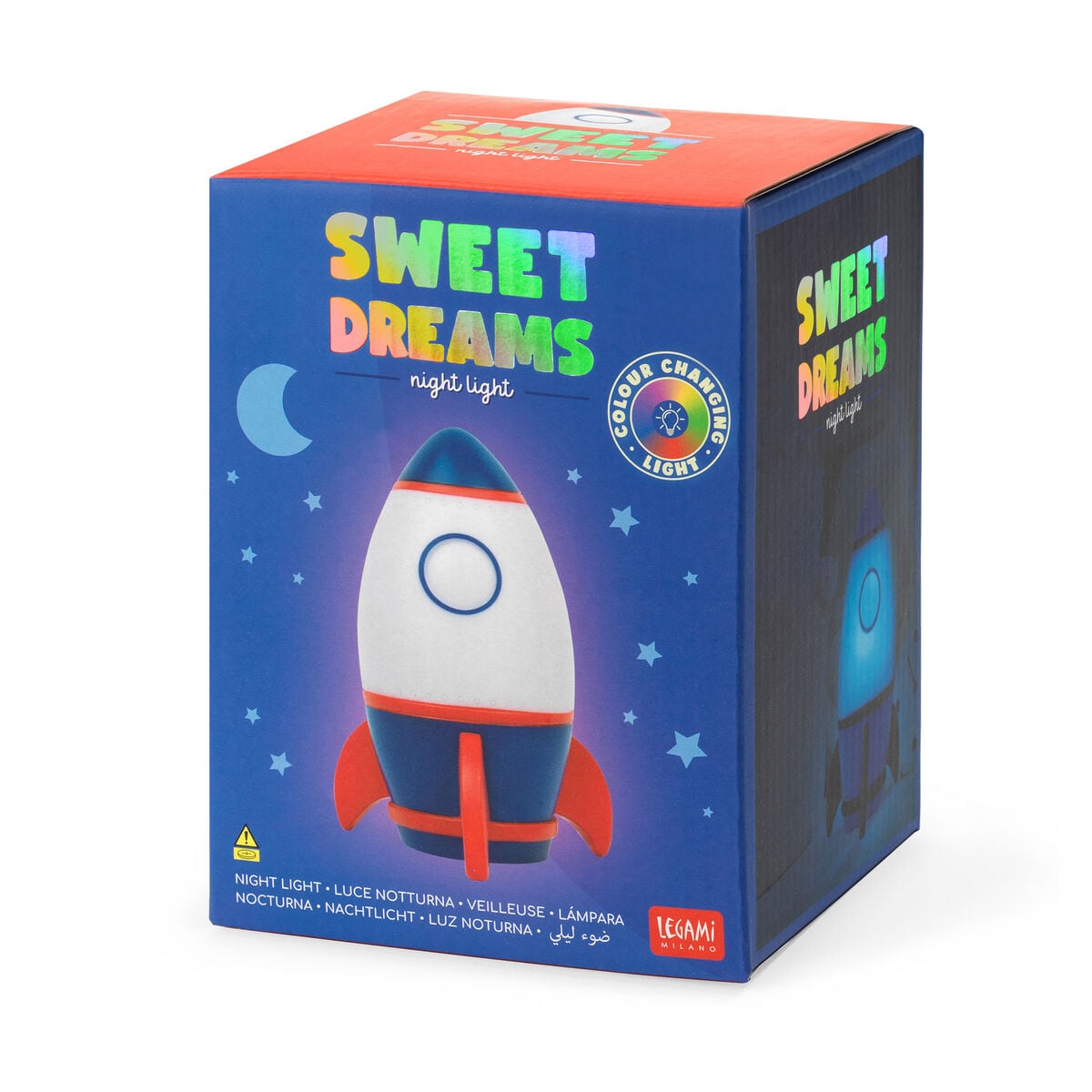 Legami - Uzay Rechargeable Night Light - Sweet Dreams