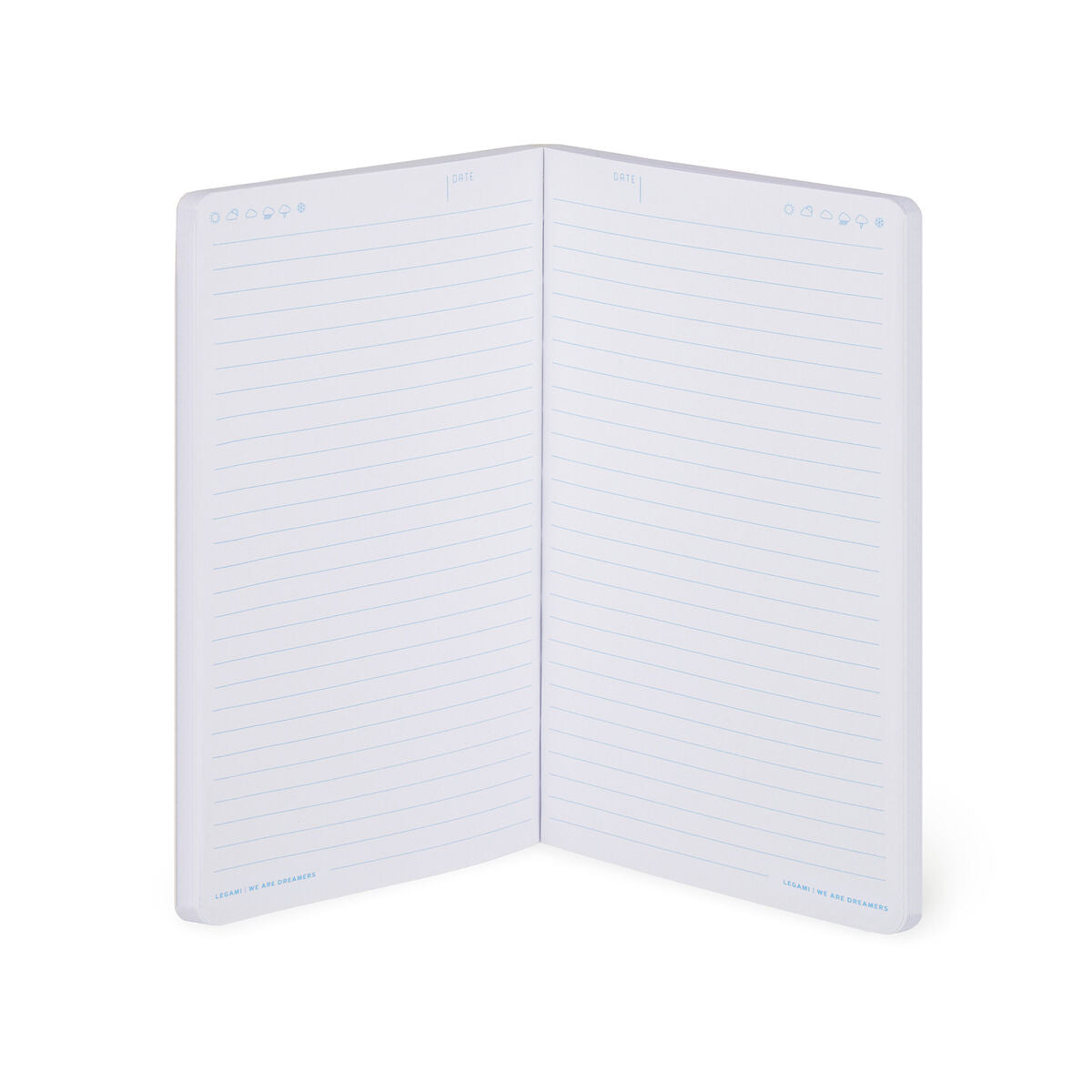 Legami - Lined Photo Defter ile Illustrated Hard Kılıf - Tek Boynuzlu At
