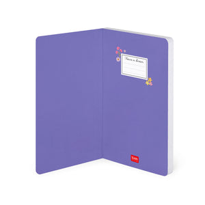 Legami - Lined Photo Notebook with Illustrated Hard Cover - Flowers
