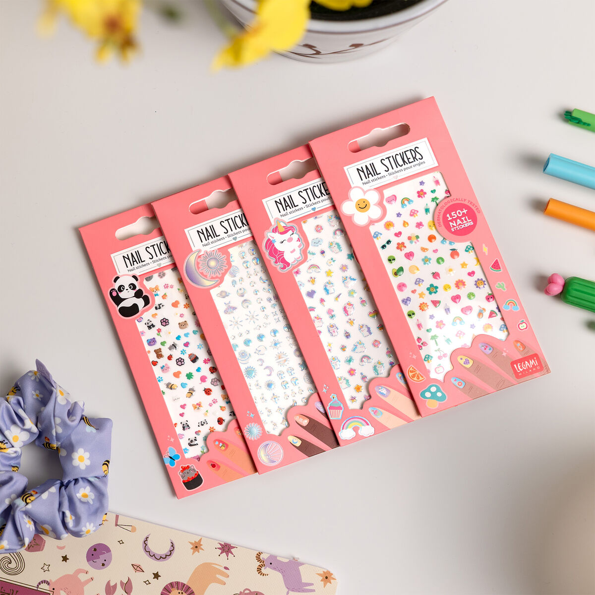 Legami - Cute Animals Nail Stickers