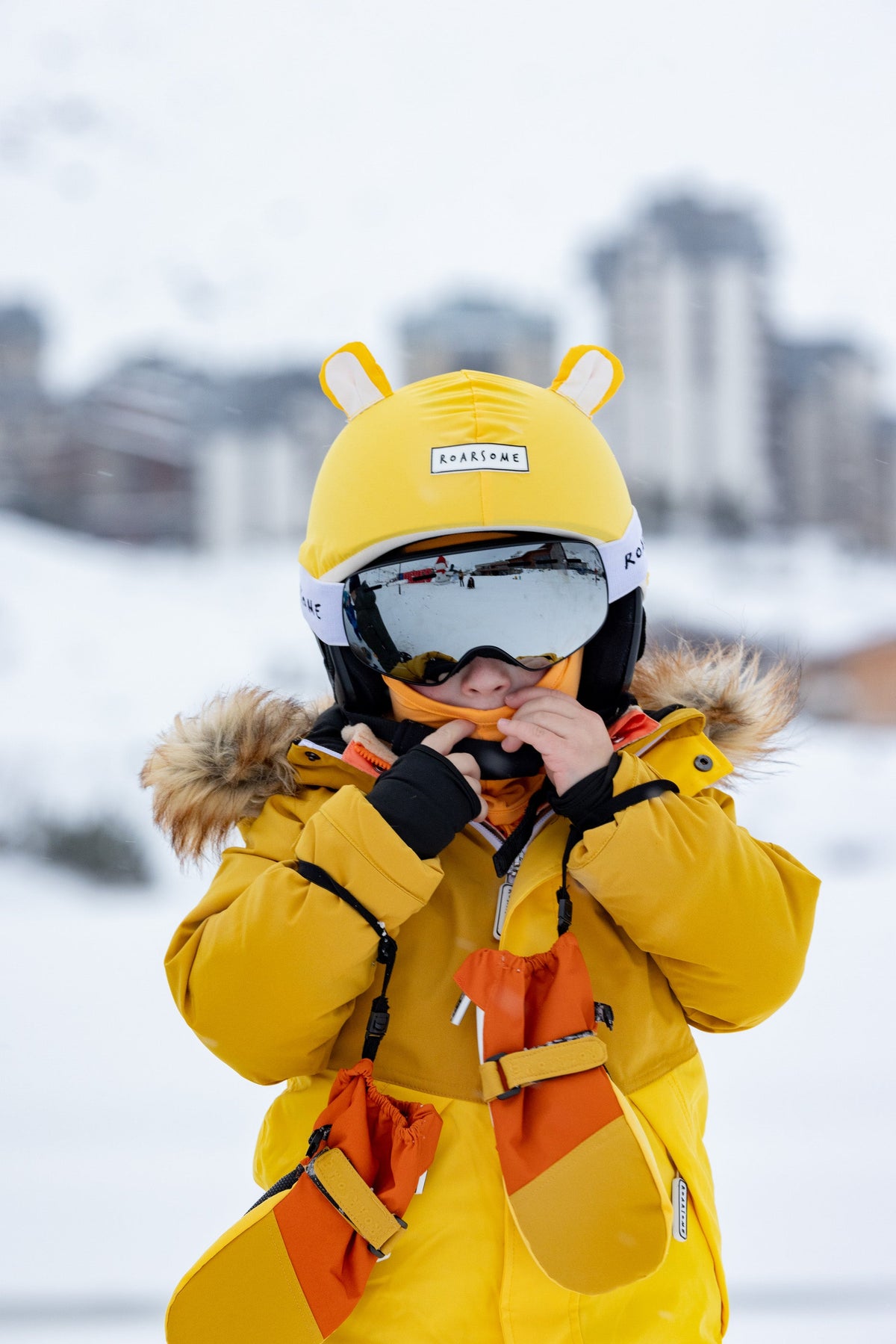 Roarsome - Aslan Cub - Çocuk Kask Kılıfı