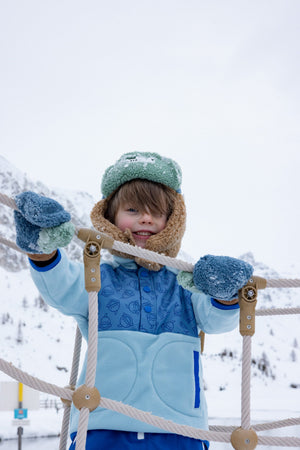 Roarsome - Polar Eldiven - Mavi/Bej