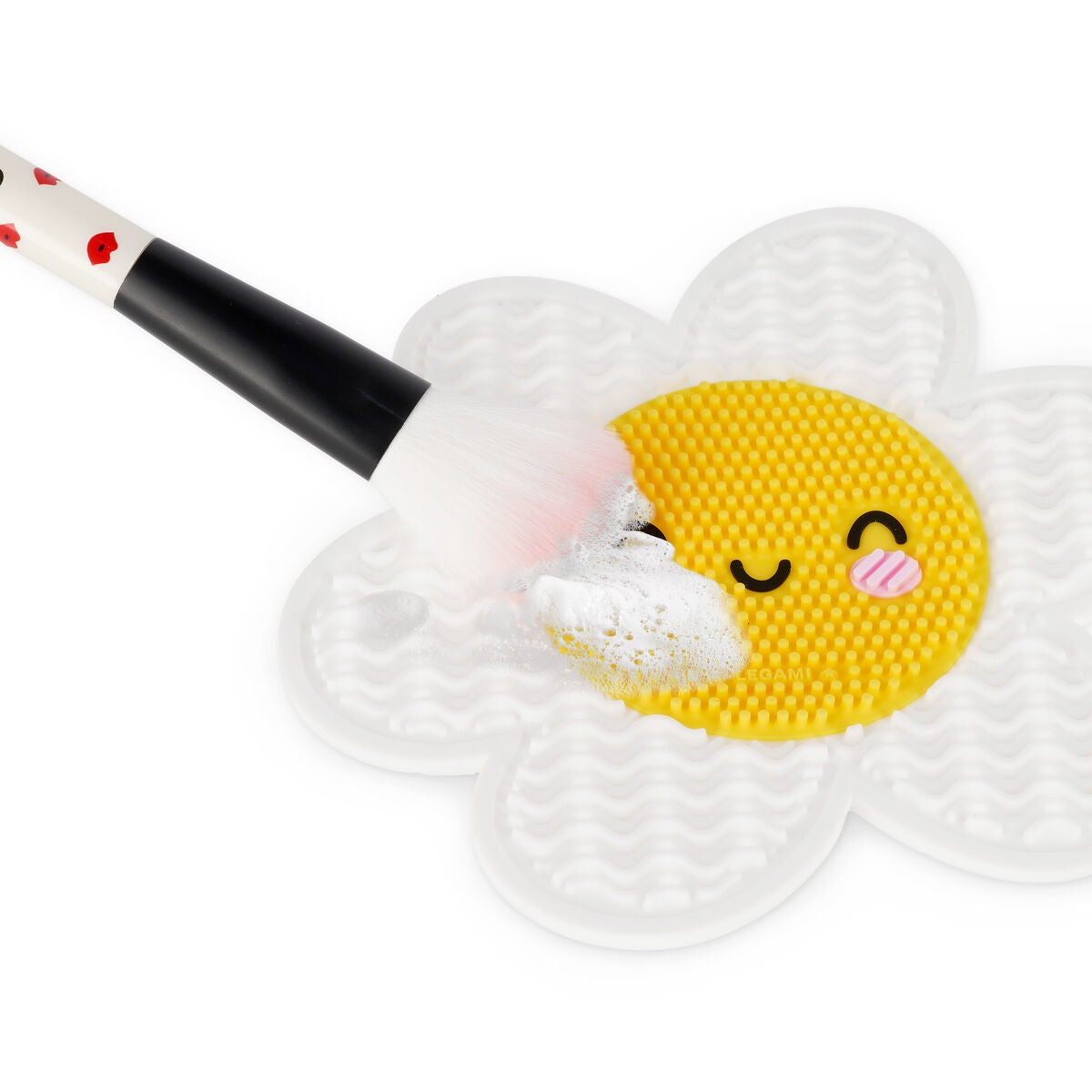 Legami - Daisy Makeup Brush Temizleme Mat - Brush it Off!