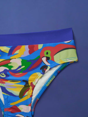 Roarsome - Squawk the Papağan - Çocuk Bikini