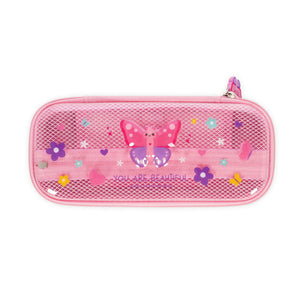 Legami - Butterfly Hard Transparent Pencil Case - WonderWow