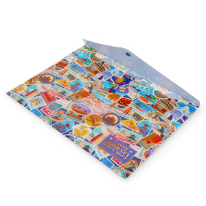 Legami - Document Folder - Fold & Order - Travel Stickers