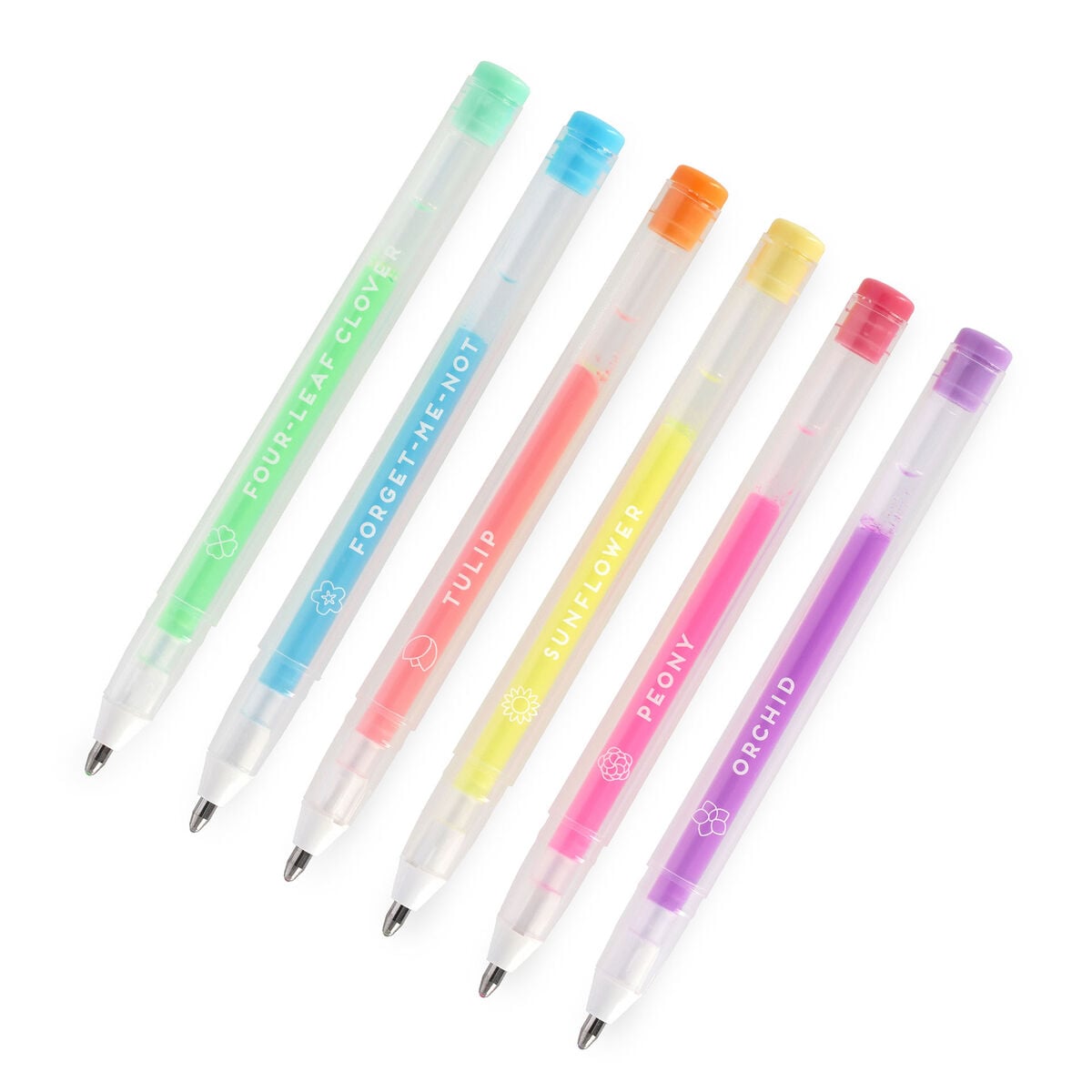 Legami - Seti 6 Pastel Gel Pens - Spring is in Air
