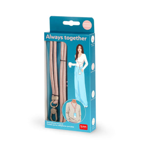 Legami - Rose Gold Smartphone Lanyard - Always Together