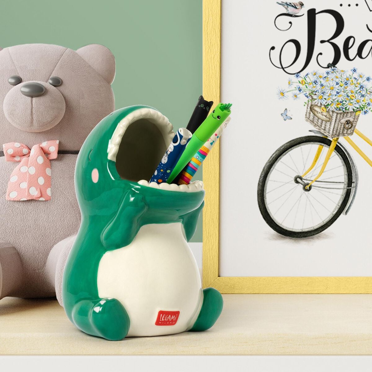 Legami - Dino Ceramic Kalem Tutucu - Desk Arkadaşlar