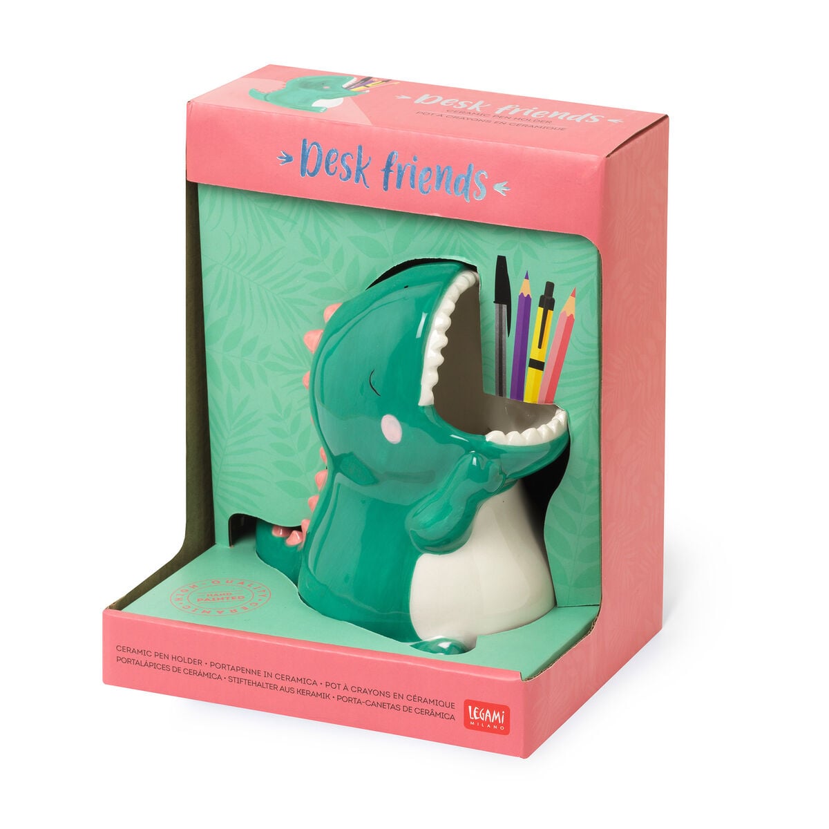 Legami - Dino Ceramic Kalem Tutucu - Desk Arkadaşlar