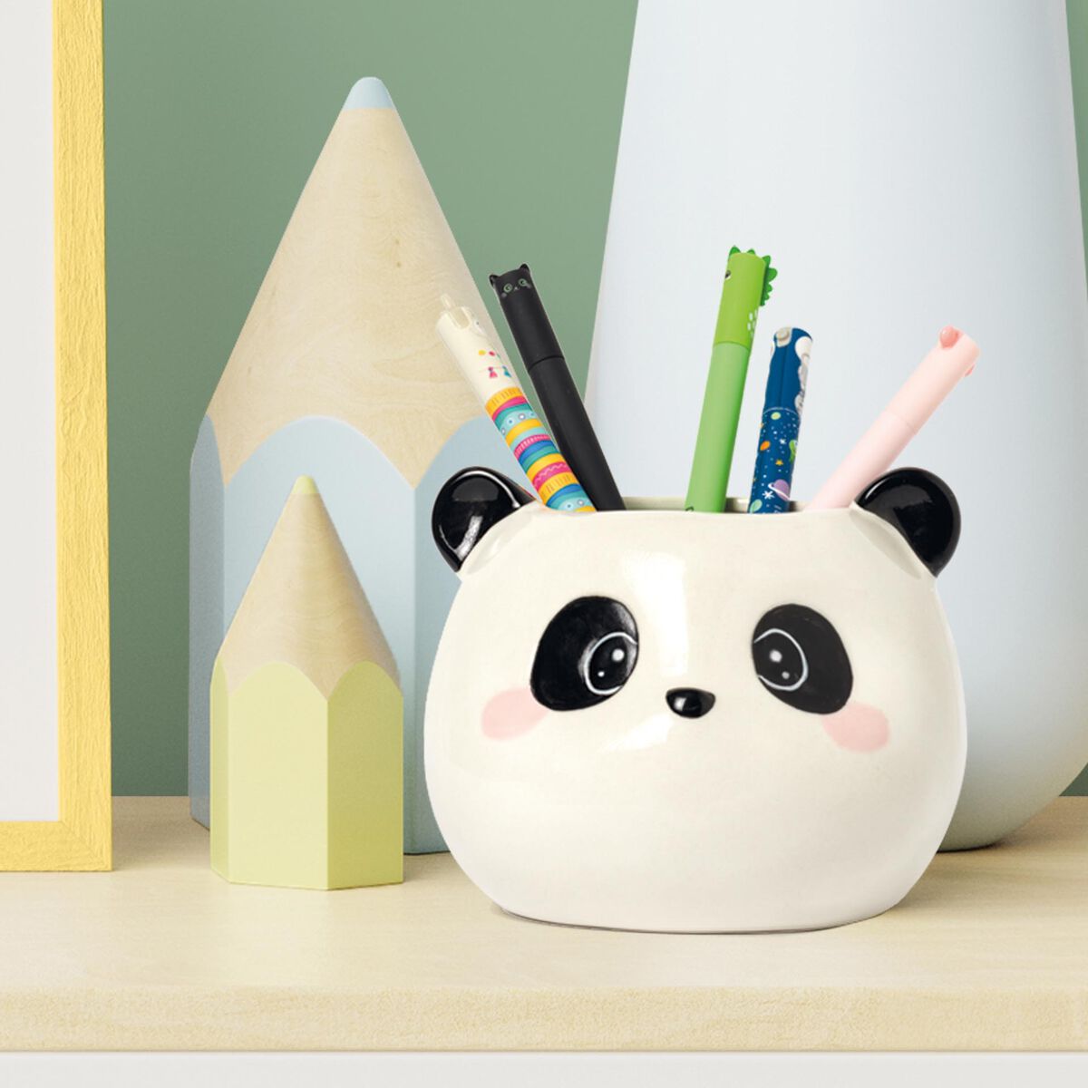 Legami - Panda Ceramic Pen Holder - Desk Friends