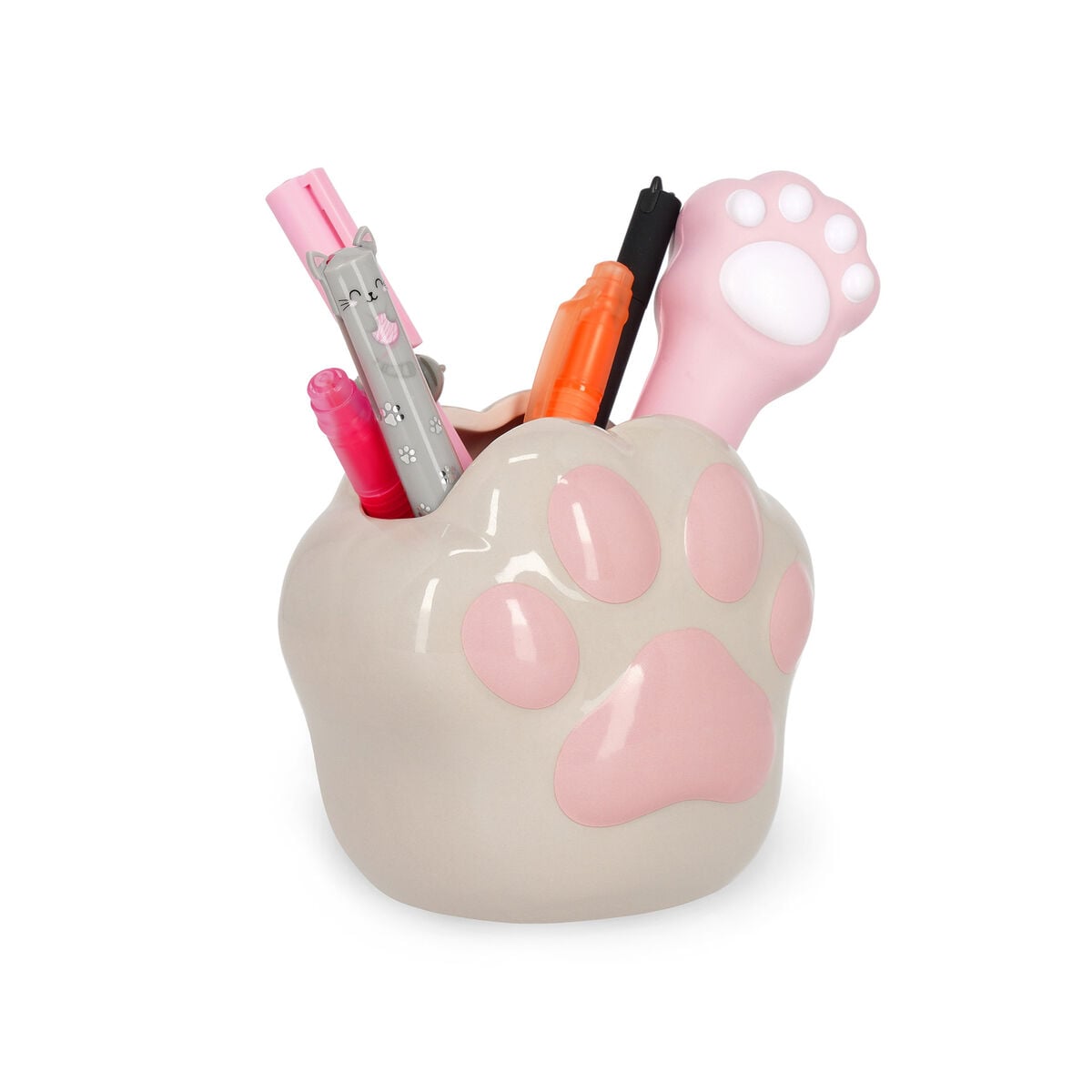 Legami - Kitty Ceramic Pencil Holder - Desk Friends
