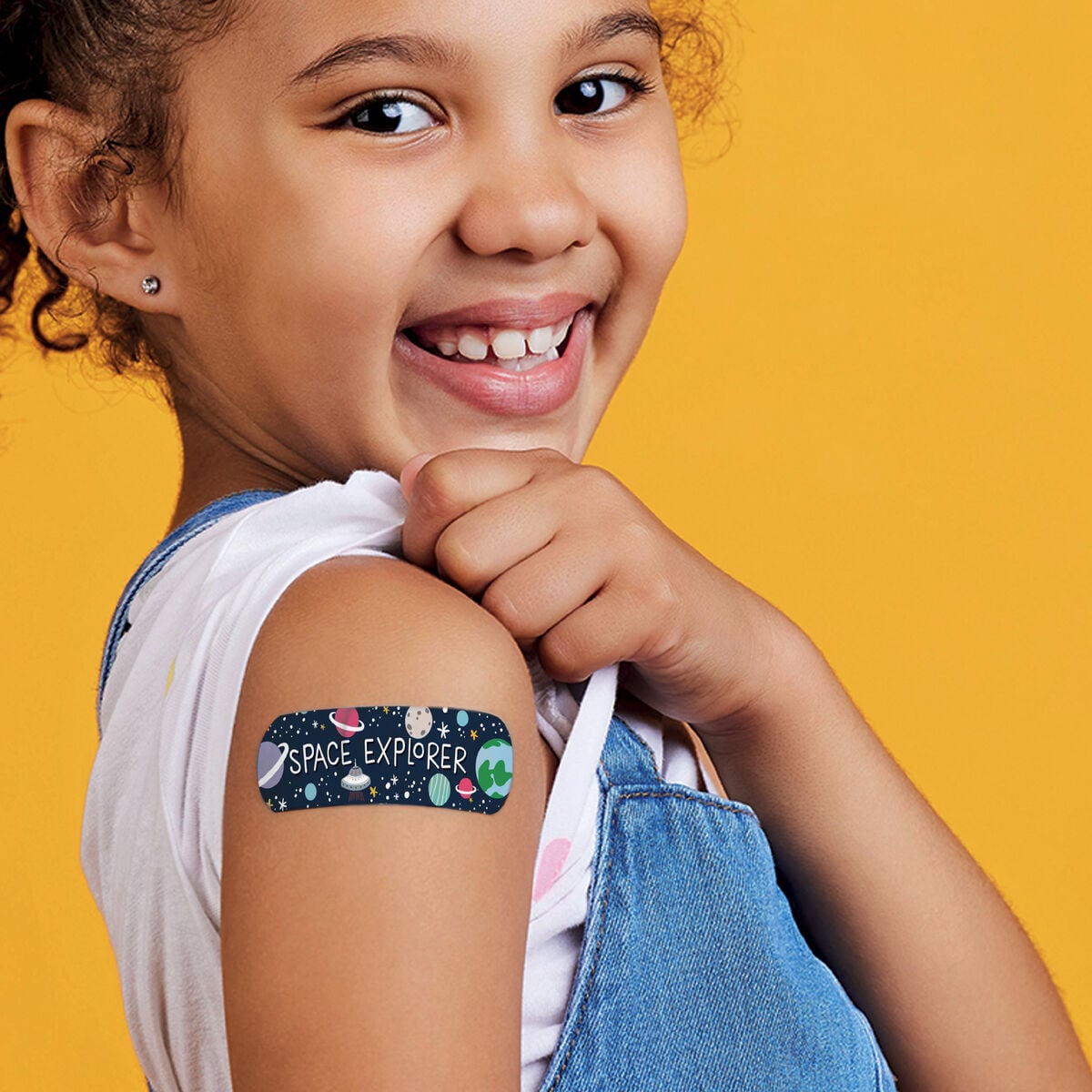 Legami - 30 Uzay Printed Plasters - Be Brave