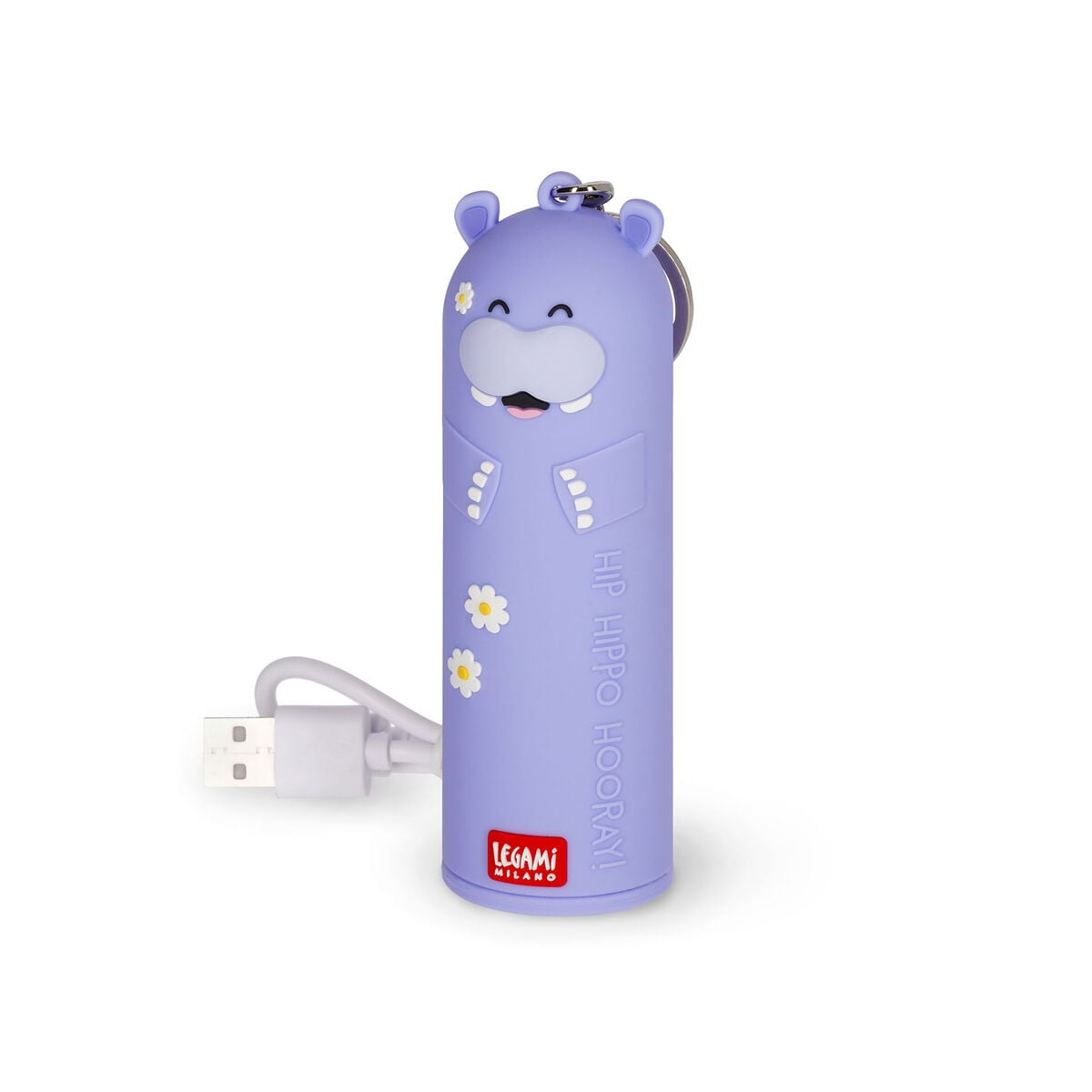 Legami - Hippo Portable Battery Charger - My Super Power