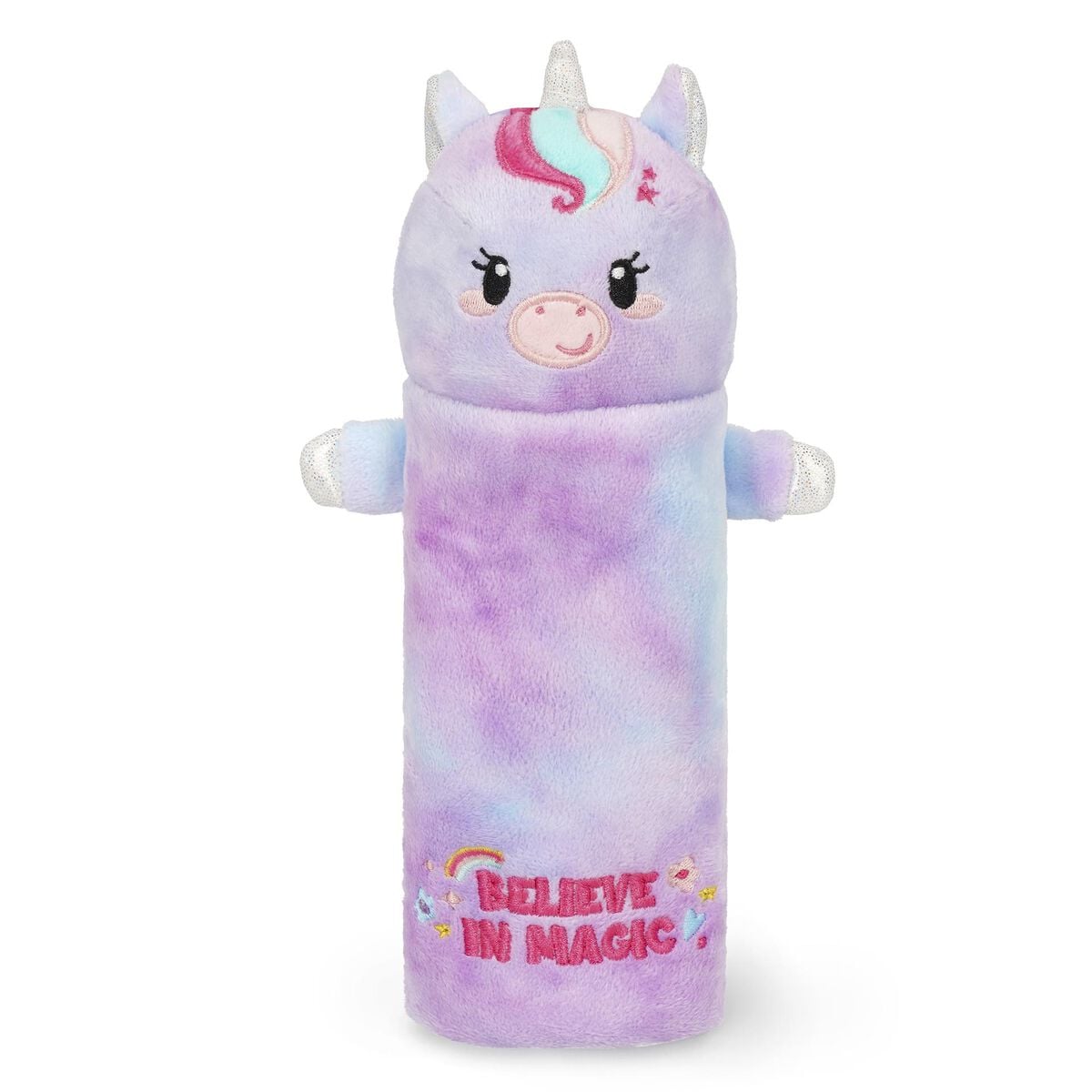 Legami - Unicorn "Believe in Magic" Soft Plush Toy Pencil Case - Super Soft!