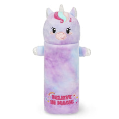 Legami - Unicorn "Believe in Magic" Soft Plush Toy Pencil Case - Super Soft!