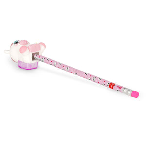 Legami - Light-Up Pencil Sharpener and Case - Unicorn - Sharpener Magic