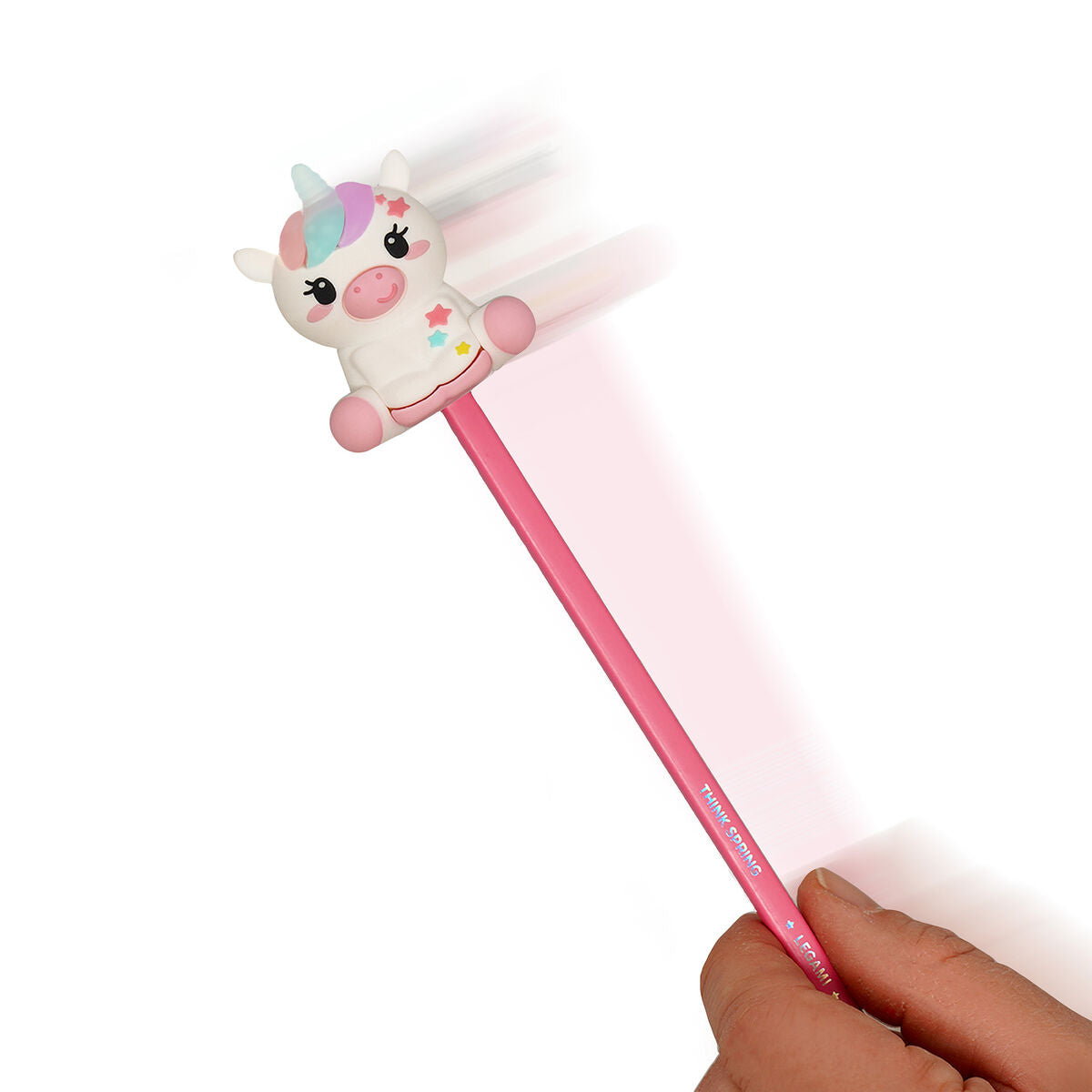 Legami - Light-Up Pencil Sharpener and Case - Unicorn - Sharpener Magic