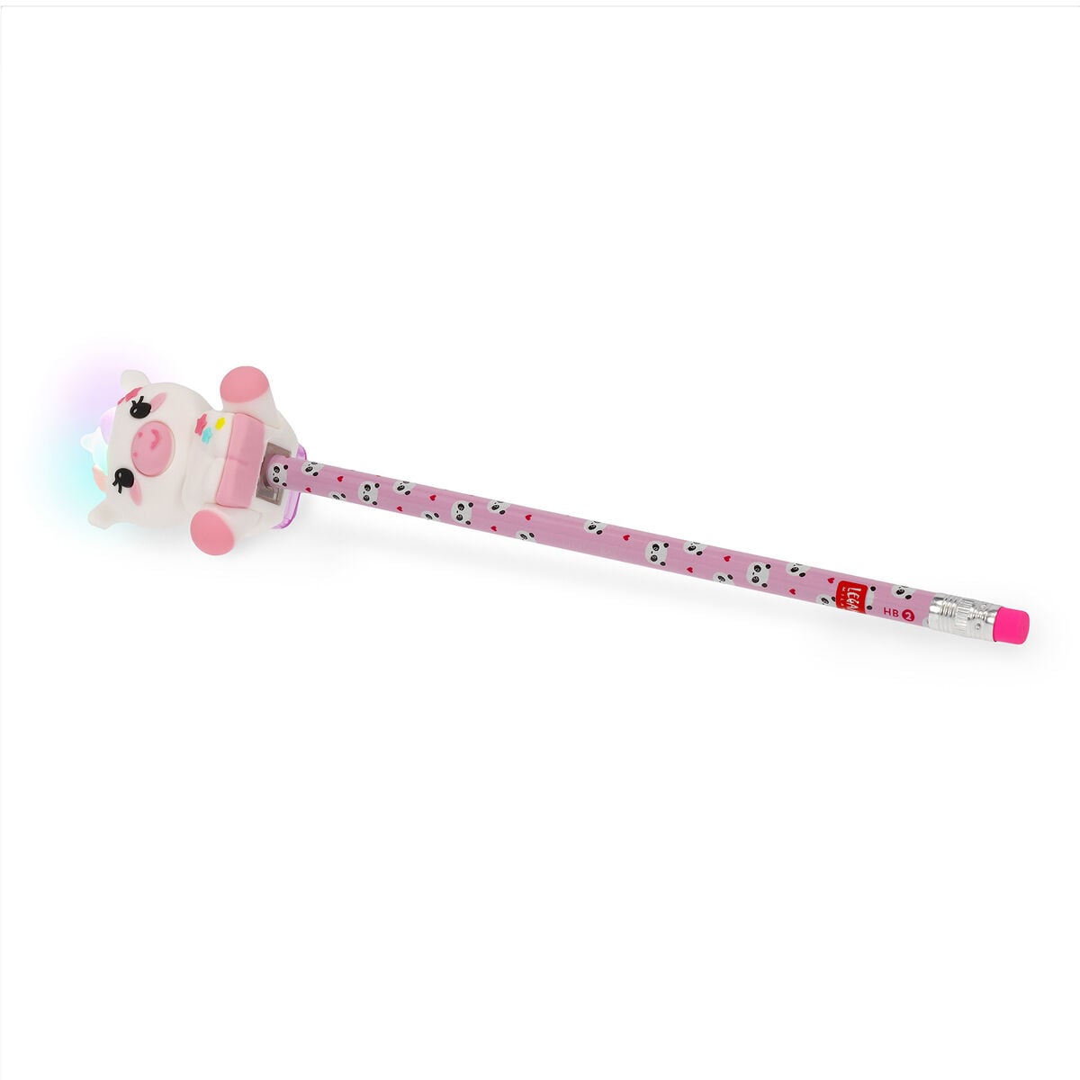 Legami - Light-Up Pencil Sharpener and Case - Unicorn - Sharpener Magic