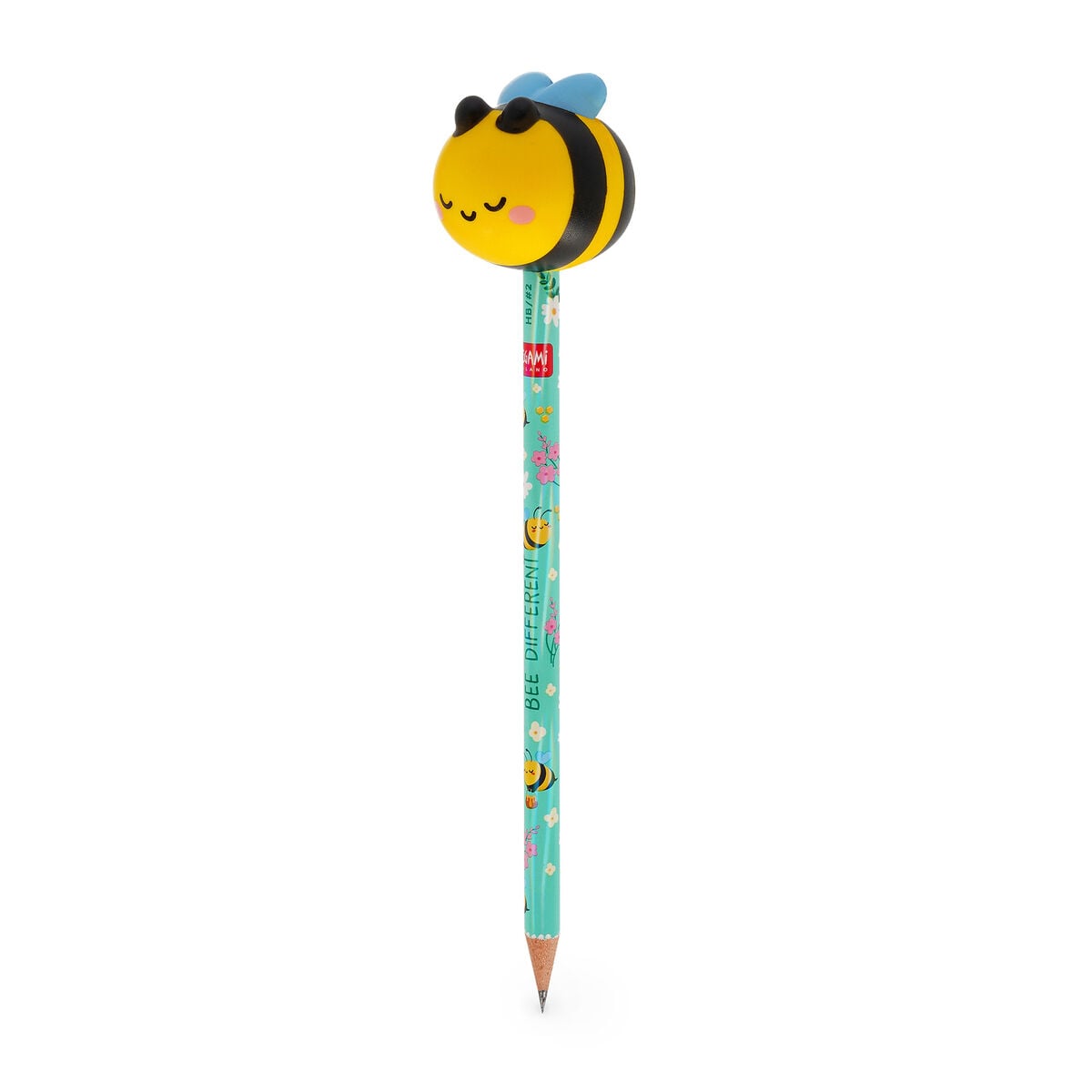 Legami - Pen with Squishy Bee "Be Different" - Stress Relievers