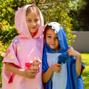 Legami - Shark Towelling Poncho Çocuklar İçin - Kids Poncho