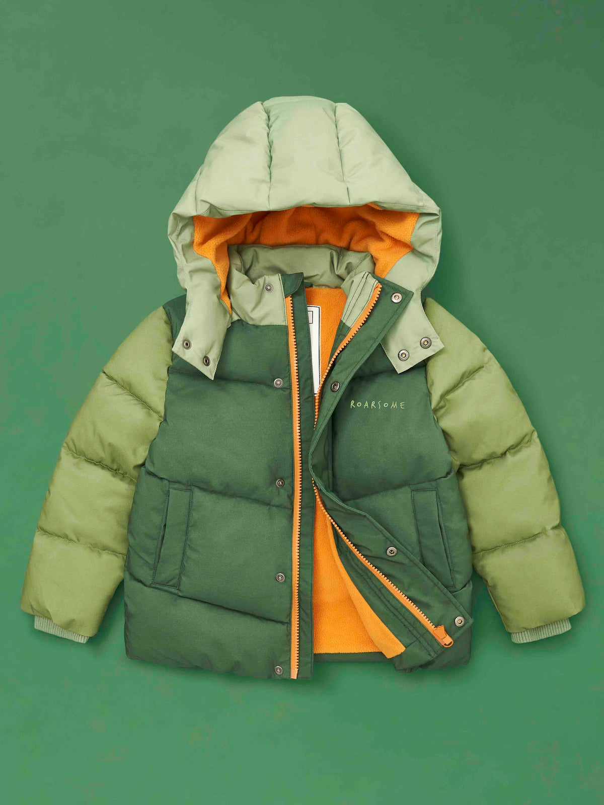 Roarsome - Kükreyen Şişme Mont - Orman Yeşili