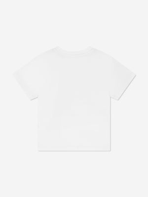 Ralph Lauren Baby Boys Logo T-Shirt in White