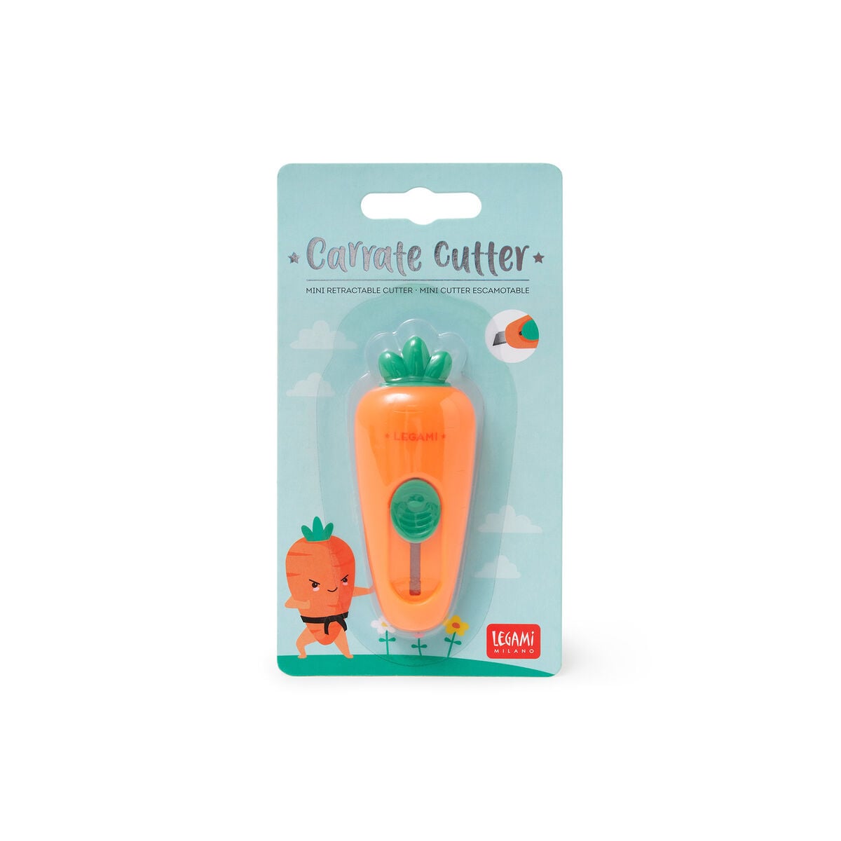 Legami - Carrate Cutter - Mini Retractable Cutter