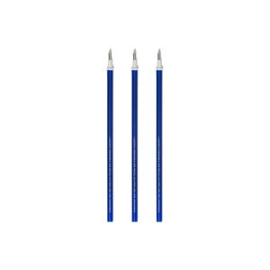 Legami - 3'lü Seti Refills Erasable Pens - Blue Ink - Erasable Kalem