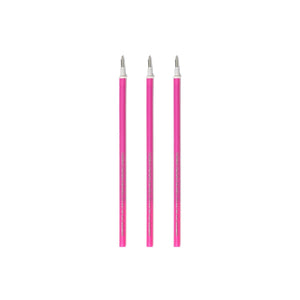 Legami - 3'lü Seti Refills Erasable Pens - Pink Ink - Erasable Kalem