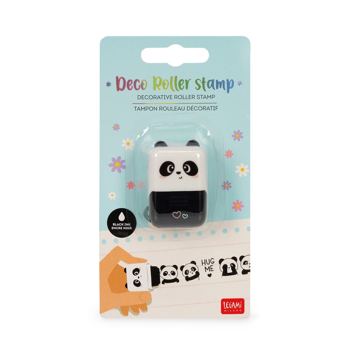 Legami - Panda Dekoratif Roller Stamp