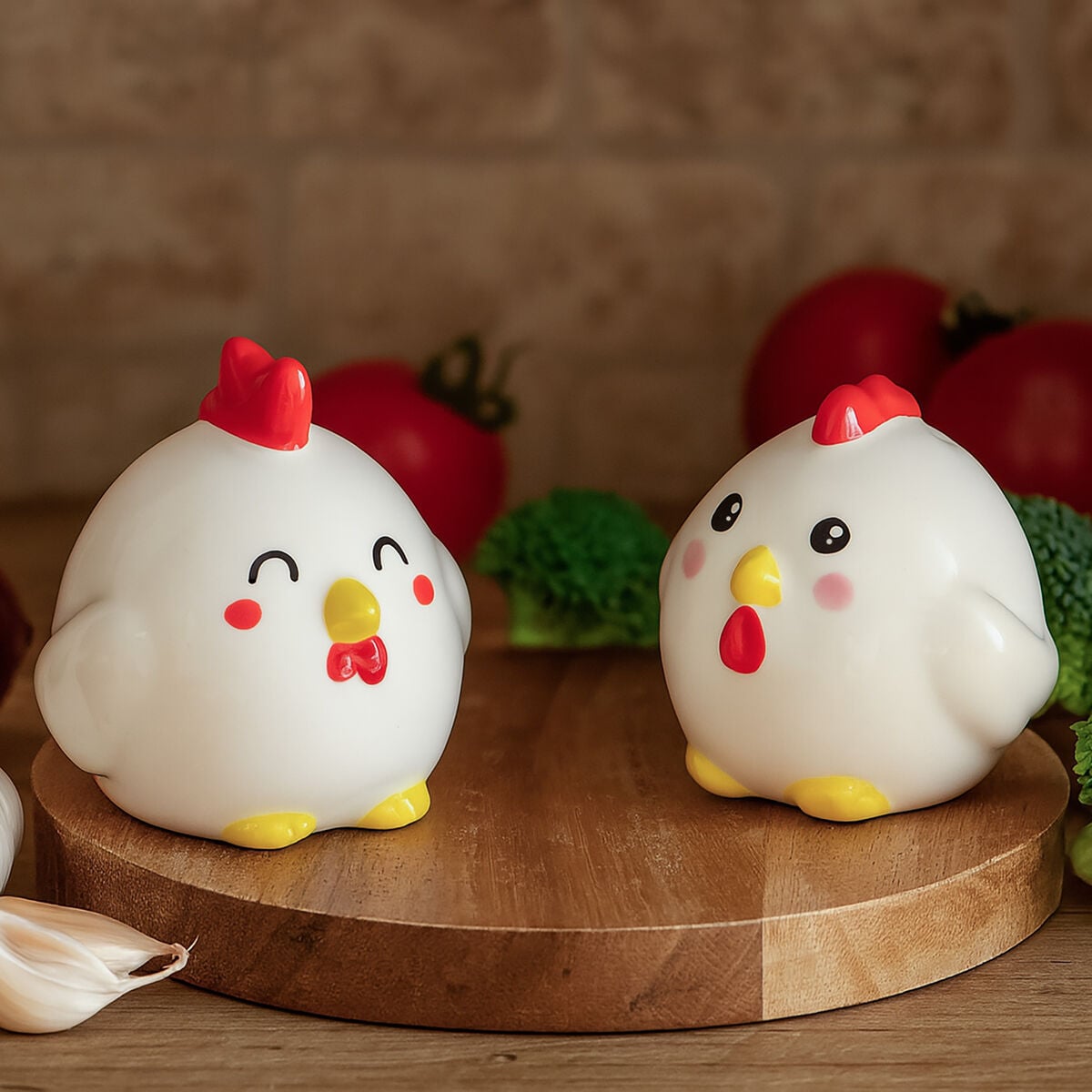 Legami - Ceramic Salt and Pepper Set - Salt & Pepper