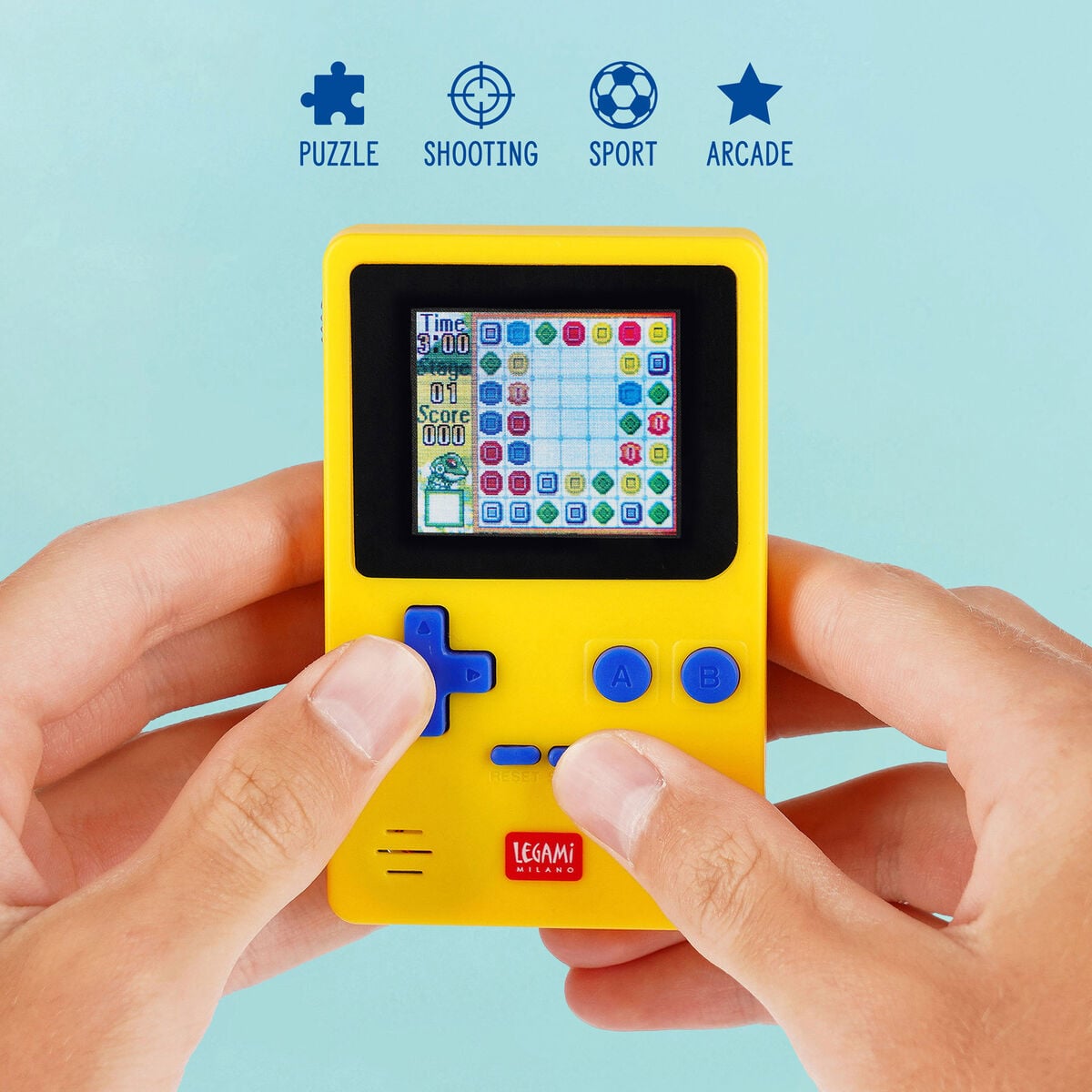 Legami - Mini Portable Console - Süper Arcade Station