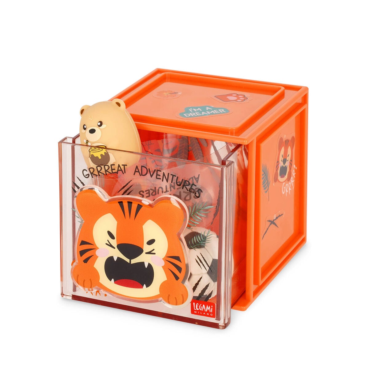 Legami - Stackable Desk Storage Box - Cutie Cube
