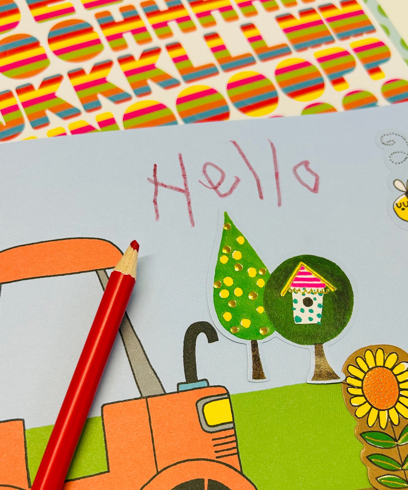 Rachel Ellen - On The Farm Sticker Scene Coloring and Activity Book