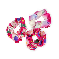Legami - 3-Pack Floral Hair Scrunchies - Hair We Are!