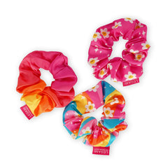 Legami - 3-Piece Set Daisy Hair Scrunchies - Hair We Are!