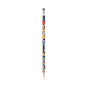 Legami - Recycled Paper Pen - I Used to be a Newspaper - Travel Stickers