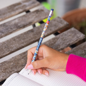 Legami - Recycled Paper Pen - I Used to be a Newspaper - Travel Stickers