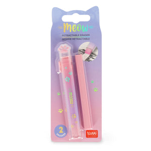 Legami - Retractable Eraser ile Refill - Meow