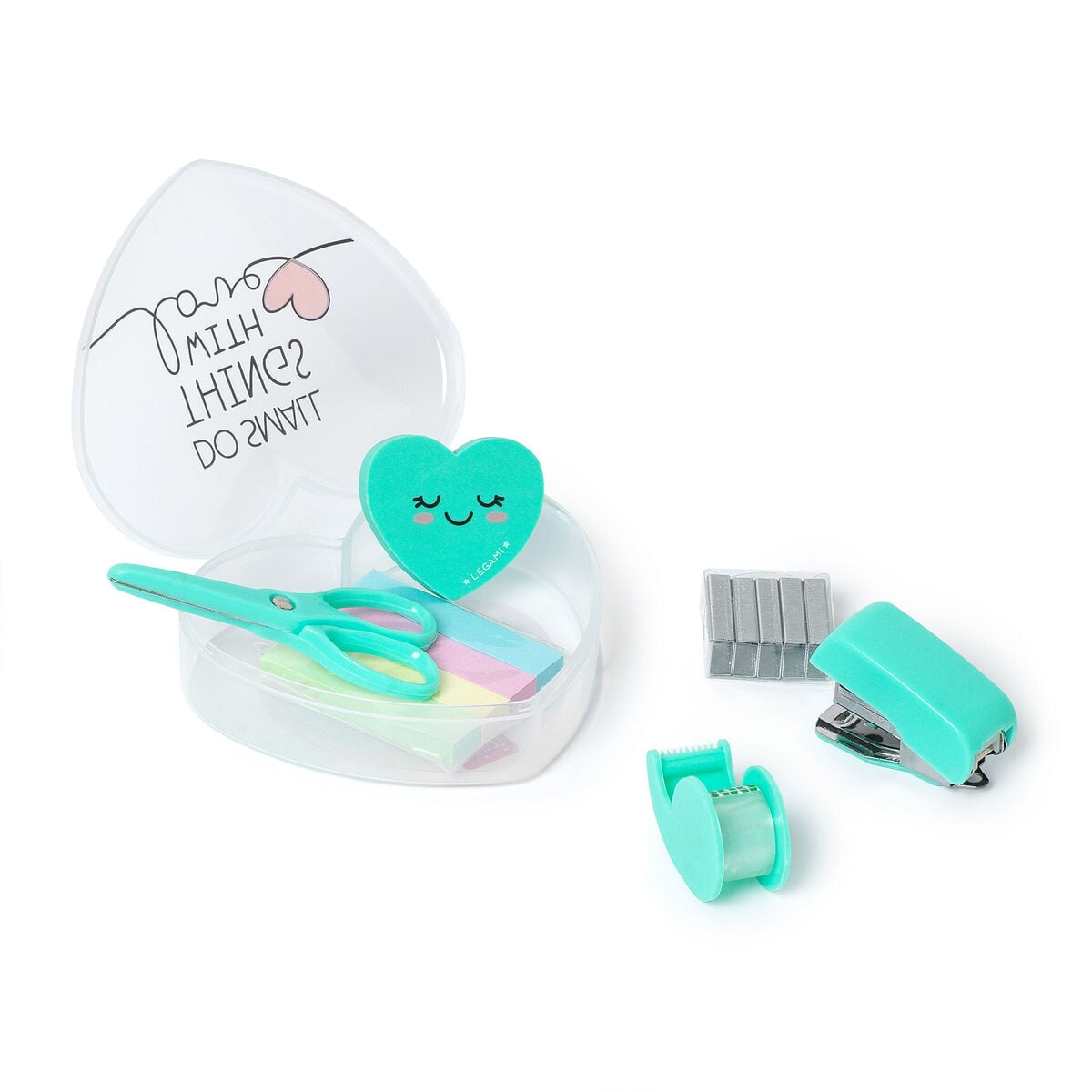 Legami - Mini Stationery Set - Heart