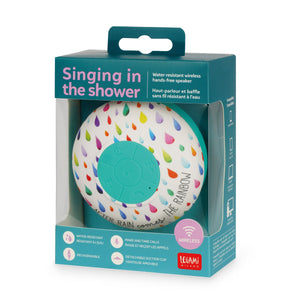 Legami - After Rain Water-Resistant Bluetooth® Hands-Free Speaker - Singing In Shower