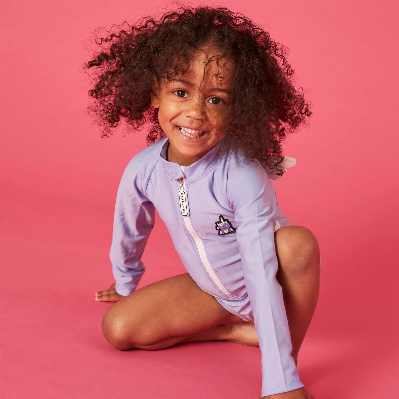 Dinoski - Sparkle Unicorn Çocuk Deniz Mayosu 5-7 Yaş-Dinossi