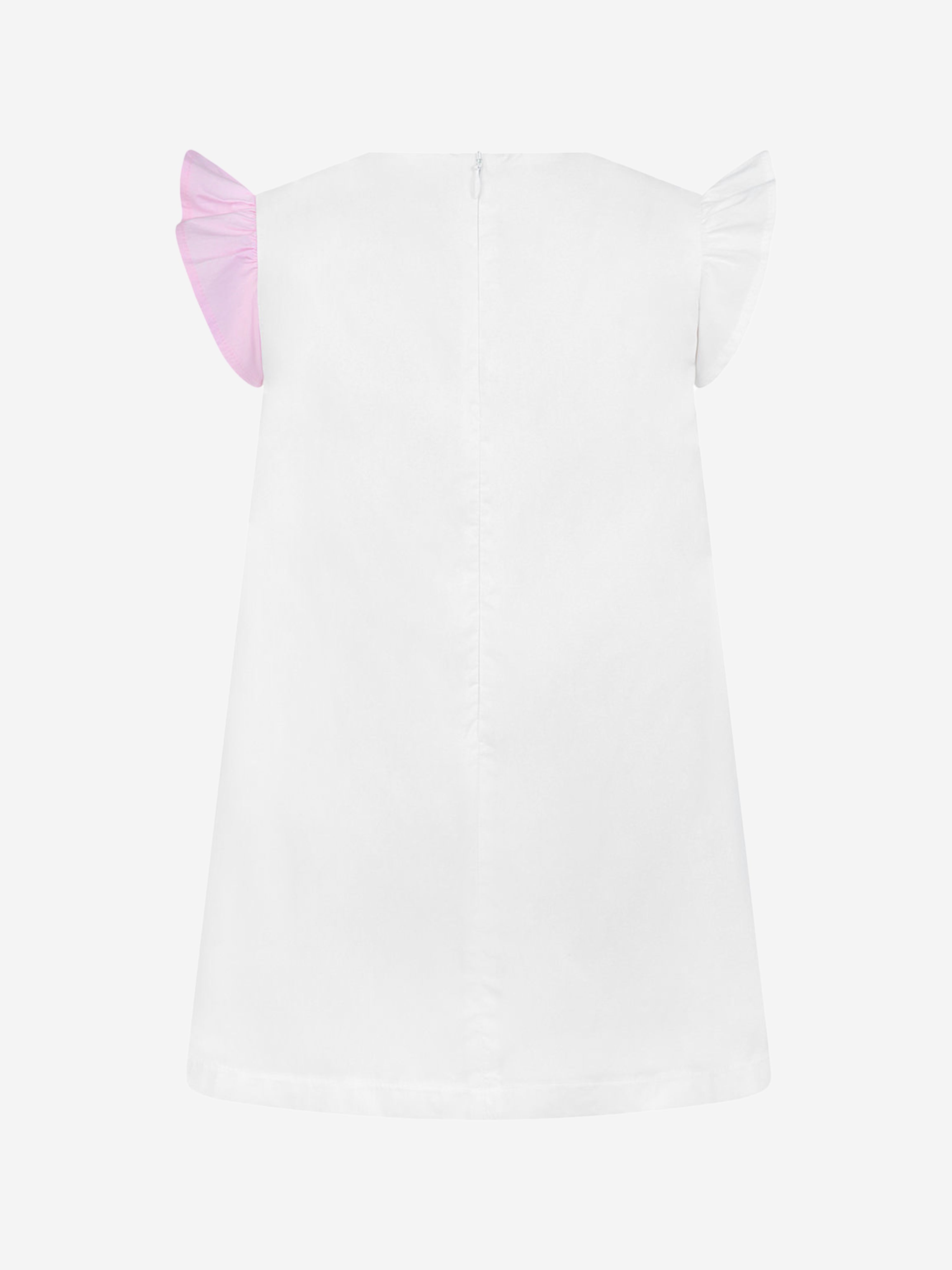 Simonetta  & White Cotton Bow Dress