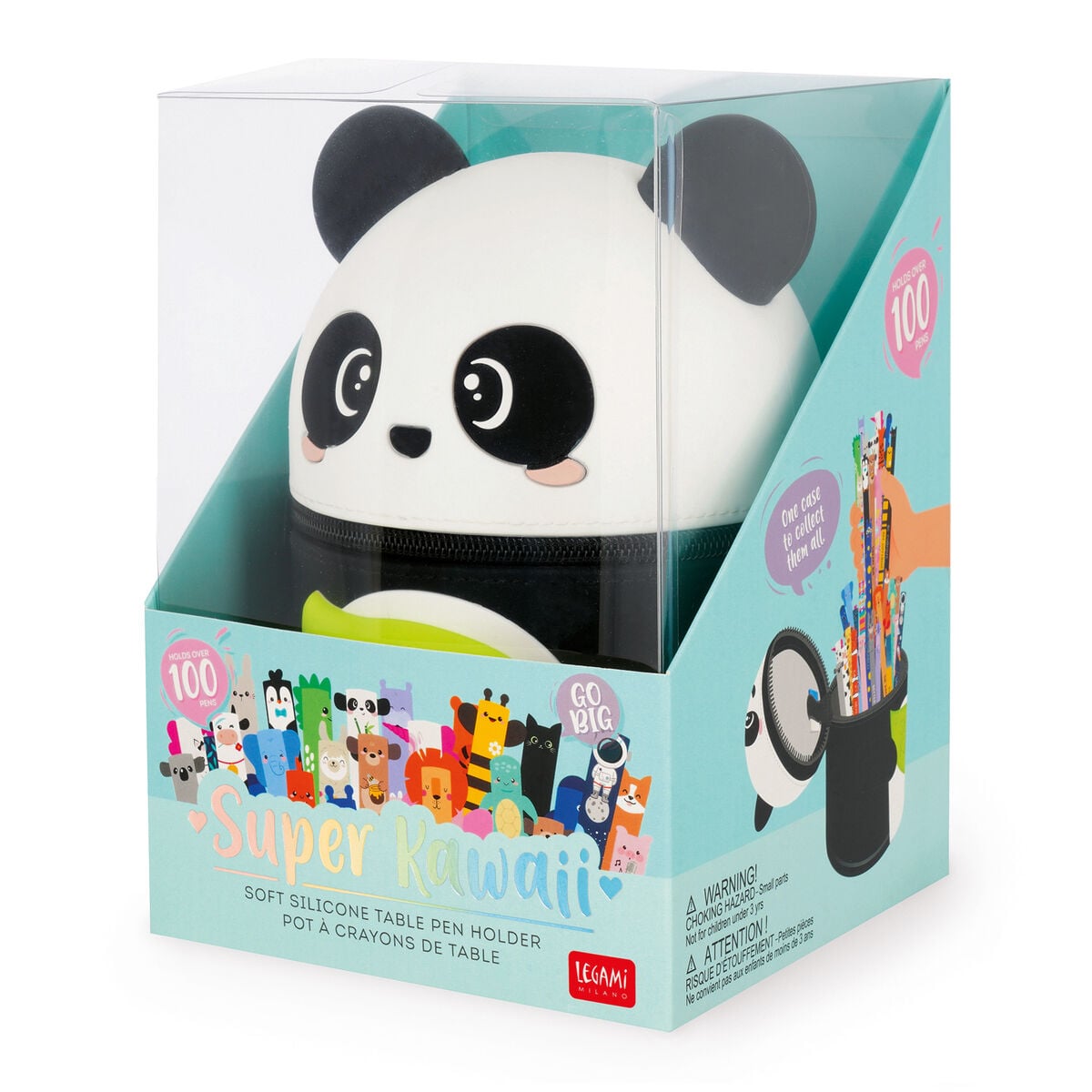 Legami - Panda Tabletop Kalem Tutucu- Süper Kawaii