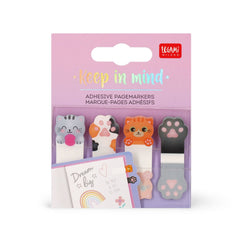 Legami - Kitty Sticky Pagemarkers - Keep in Mind