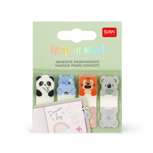 Legami - Cute Animals Yapışkanlı Pagemarkers - Keep in Mind