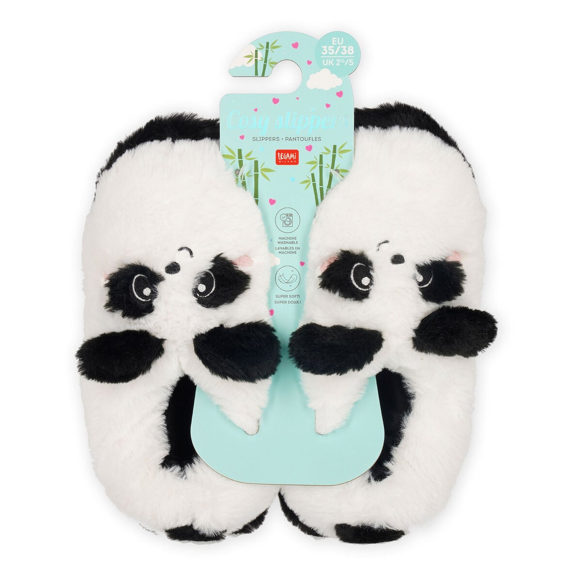 Legami - Slippers - Panda Medium - Cosy Slippers