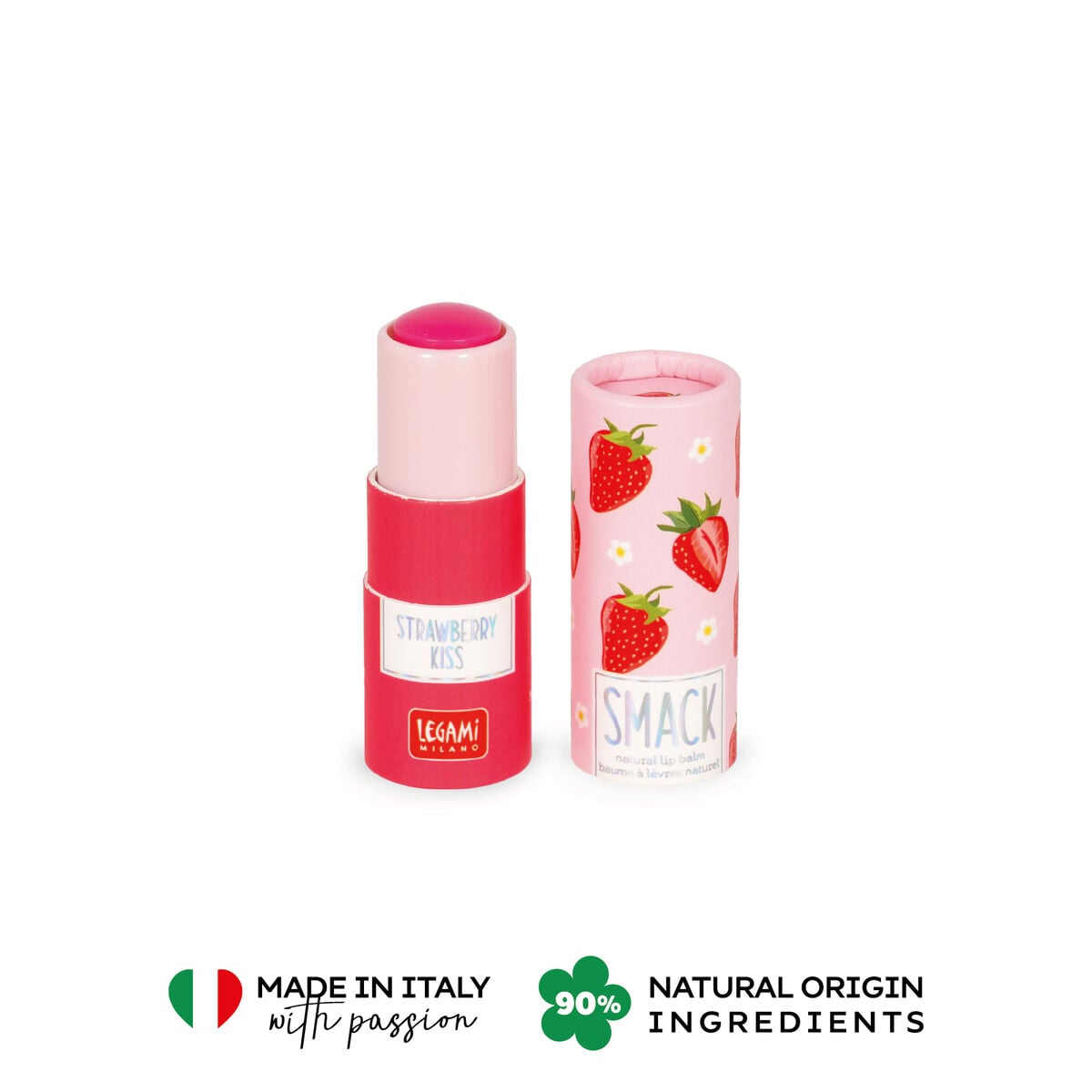 Legami - Strawberry Lip Balm - Smack